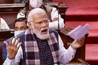 modi in parliament